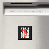 Slam-Dunk-Skelett Magnet (In Situ (Geschirrspüler))