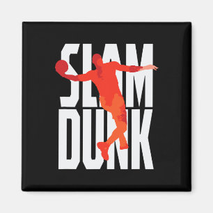 Slam-Dunk-Skelett Magnet