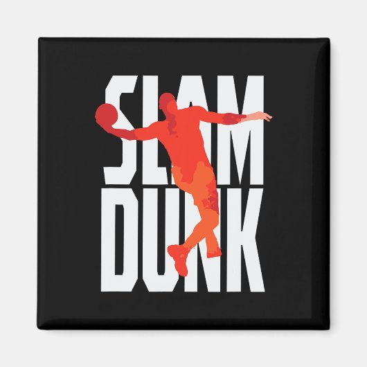Slam-Dunk-Skelett Magnet (Vorne)