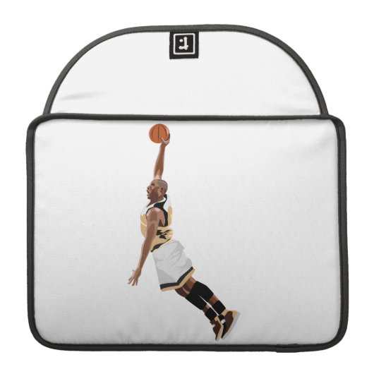 Slam Dunk Sleeve Für MacBook Pro (Rückseite offen)