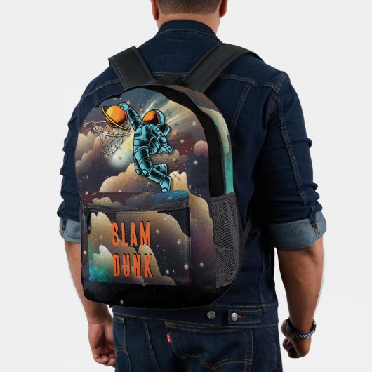 Slam Dunk Space Basketball Backpack Bedruckter Rucksack (Insitu (Modell))