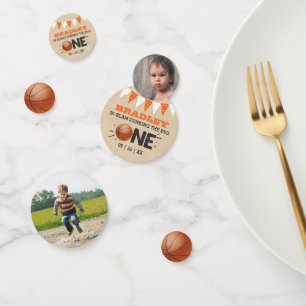 Slam Dunkelheit des Großen   Basketball 1. Geburts Konfetti