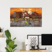 Slam Dunking the Facts of Life Poster (Heimbüro)