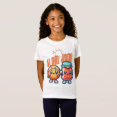 Slam Jam Basketball Niedlich Puff T-Shirt (Vorne ganz)