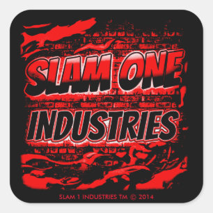 SLAM ONE INDUSTRIE STICKERS