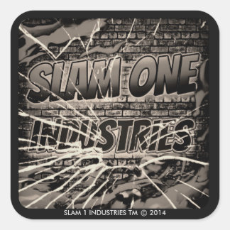 SLAM ONE INDUSTRIE STICKERS