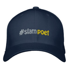 #slampoet #hashtag Slam Poet Hashtag Bestickte Kappe