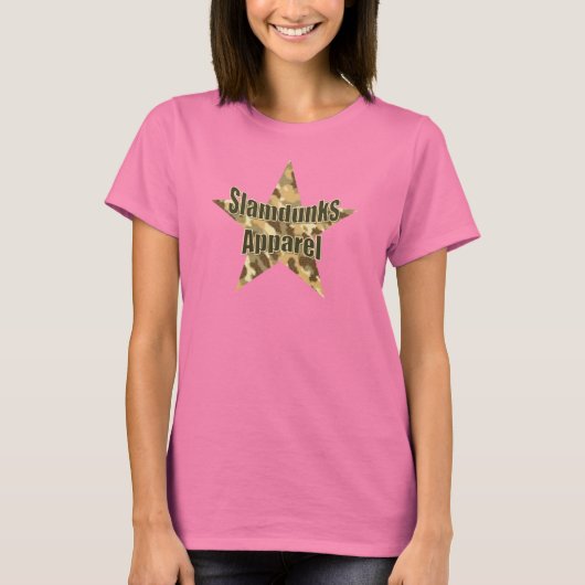 Slams Camouflage-Star-T - Shirt (Vorderseite)