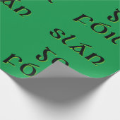 Slán Go Fóill Geschenkpapier (Ecke)