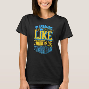 Slap Bass Guitar Jam Session Slapbassin's S T-Shirt