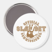 Slap Bet-Kommissar Magnet (Vorderseite/Rückseite)