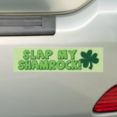 Slap mein Kleeblatt Autoaufkleber (Auf Auto)