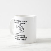 Slap-Off-Funny-Mug Kaffeetasse (Vorderseite Links)