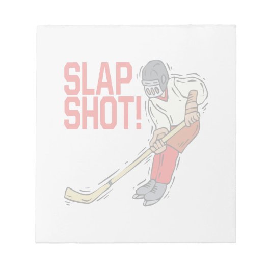 Slap Shot Notizblock (Vorderseite)