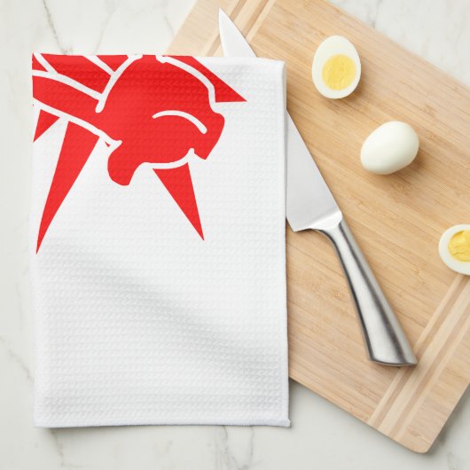 Slap You Alberne Ō Dop Salop Salai in Thai Script  Küchentuch (Viertel Falte)