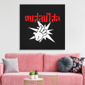 Slap You Alberne Ō Dop Salop Salai in Thai Script  Leinwanddruck (Insitu (Wohnzimmer))