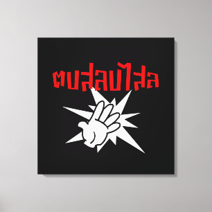 Slap You Alberne Ō Dop Salop Salai in Thai Script Leinwanddruck