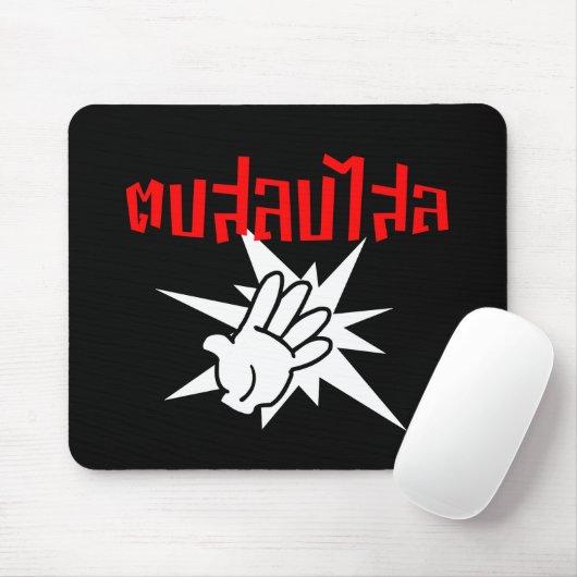 Slap You Alberne Ō Dop Salop Salai in Thai Script  Mousepad (Mit Mouse)