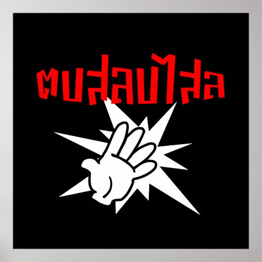 Slap You Alberne Ō Dop Salop Salai in Thai Script  Poster (Vorne)