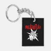 Slap You Alberne Ō Dop Salop Salai in Thai Script Schlüsselanhänger (Vorderseite links)