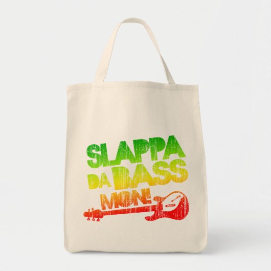 Slappa DA Baß Montag! Tragetasche (Vorne)