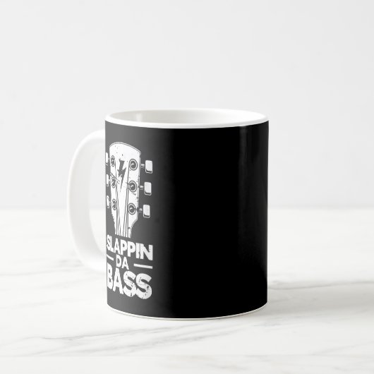 Slappin Da Bass Kaffeetasse (Vorderseite Links)