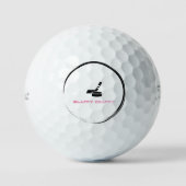Slappychappy Premium Golf Golfball (Vorderseite)