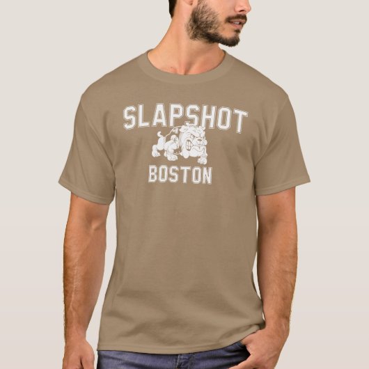 Slapshot Boston Freunde T-Shirt (Vorderseite)