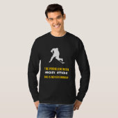 Slapstick Laughs: Das Problem mit Hockeyschlägern  T-Shirt (Vorne ganz)