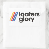 Slash Loafers Glory Logo Rechteckiger Aufkleber (Tasche)