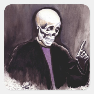 Slash One! Quadratischer Aufkleber