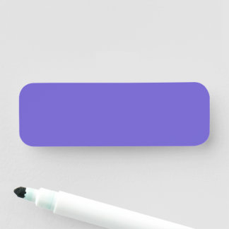 Slate Blue Benutzerdefiniertes Klassisches Namenss Namensschild
