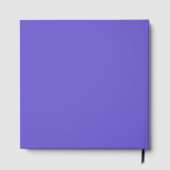 Slate Blue Custom Gästebuch (Rückseite)