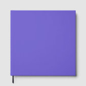 Slate Blue Custom Gästebuch (Vorderseite)