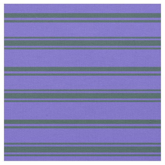 Slate Blue & Dark Slate Grau farbiges Muster Stoff (Nahaufnahme)