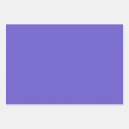 Slate Blue Gift Wrapping Paper Set – Customizable Geschenkpapier Set (Vorderseite 3)