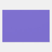 Slate Blue Gift Wrapping Paper Set – Customizable Geschenkpapier Set (Vorderseite)