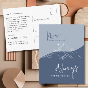 Slate Blue macht den Weg für die Senatoren frei Postkarte