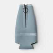 Slate Blue Rustikale Oars Personalisiertes Lake Ho Flaschenkühler (Rückseite)