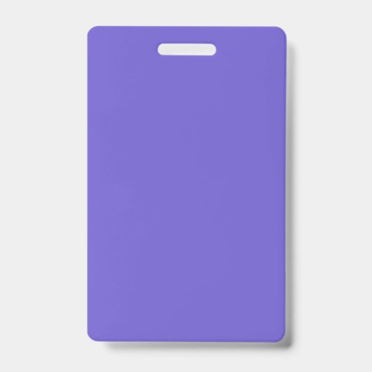Slate Blue Vertikales Ereignis-Abzeichen – Anpassb Ausweis (Vorderseite)