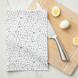 Slate Confetti Wasserfarbe Dots Küchentücher