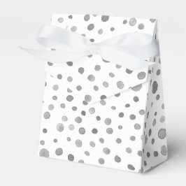 Slate Confetti Watercolor Dots Gefälligkeitsbox Geschenkschachtel