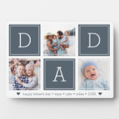 Slate | DAD Custom Kids Photo Collage Fotoplatte (Vorderseite)