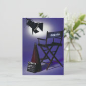 Slate Direktors, Stuhl u. Bühne-Lichtes 2 Einladung (Stehend Vorderseite)