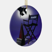 Slate Direktors, Stuhl u. Bühne-Lichtes 2 Keramik Ornament (Rechts)