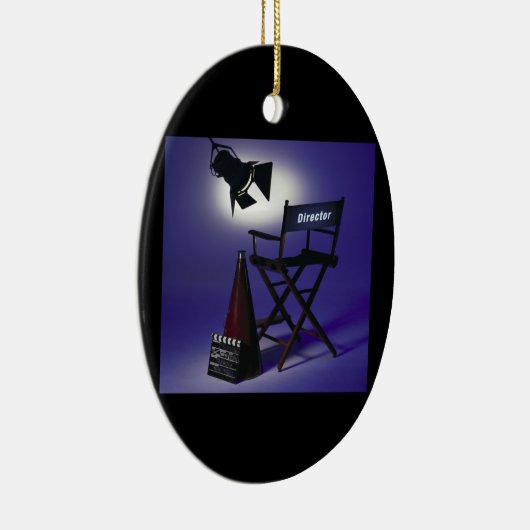 Slate Direktors, Stuhl u. Bühne-Lichtes 2 Keramikornament (Rechts)