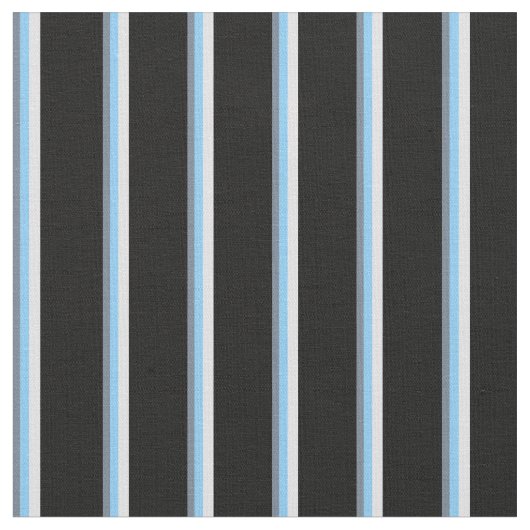 Slate Gray, Light Sky Blue, Lavender und Black Stoff (Nahaufnahme)