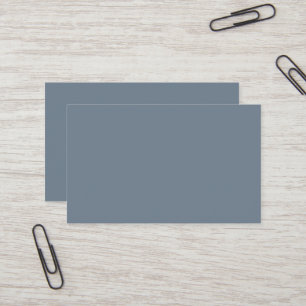 Slate Gray Oceania Business Card Visitenkarte
