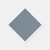 Slate Gray Standard Cocktail Paper Napkin Serviette (Ecke)