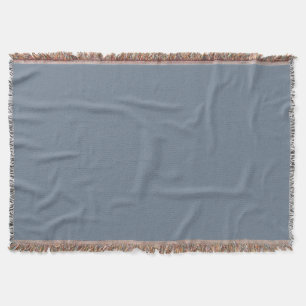Slate Gray Throw Blanket Decke